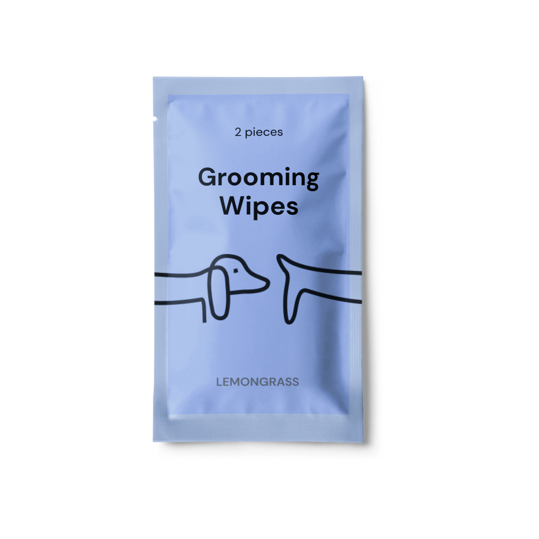 Travel Size Grooming Wipes - Lemongrass